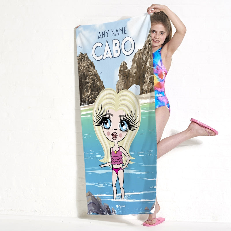 ClaireaBella Girls Cabo Beach Towel - Image 4