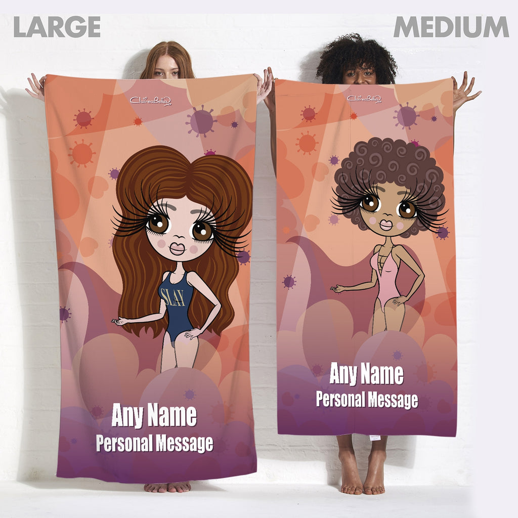 ClaireaBella Virus In The Air Beach Towel - Image 6