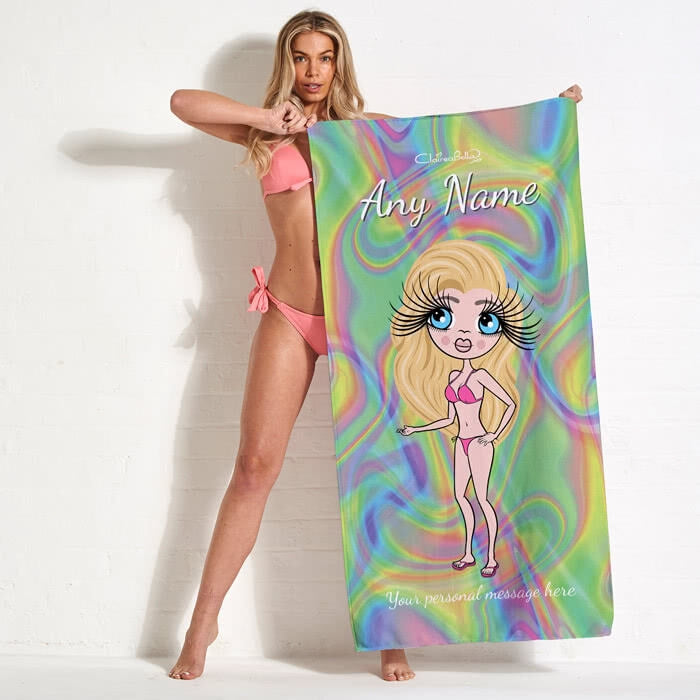 ClaireaBella Hologram Beach Towel - Image 3
