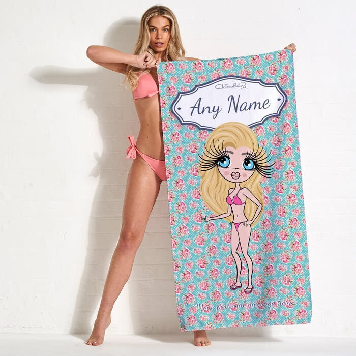 ClaireaBella Rose Beach Towel - Image 9