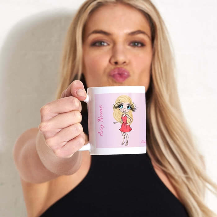 ClaireaBella Candy Pink Mug - Image 1