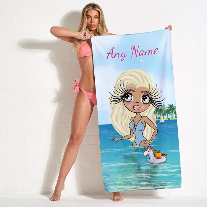 ClaireaBella Seaside Cocktails Beach Towel - Image 13