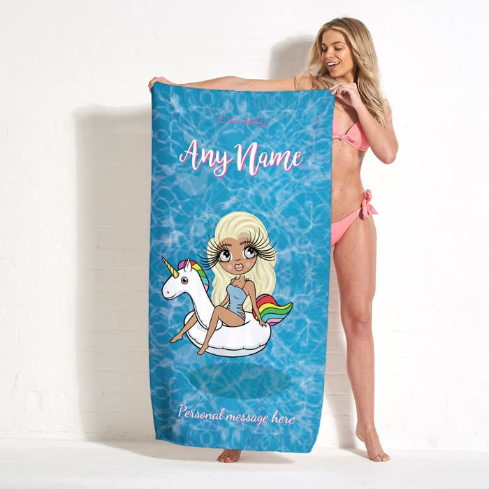 ClaireaBella Pool Side Beach Towel - Image 1
