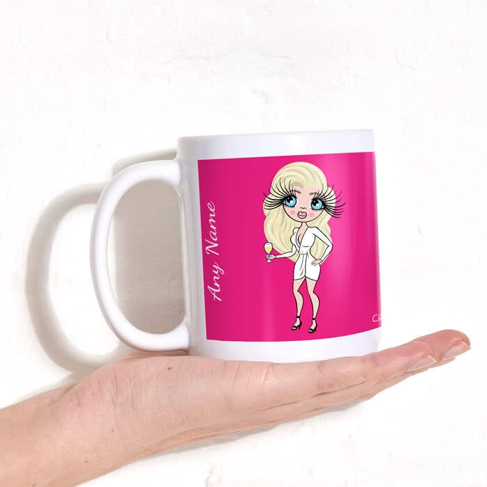ClaireaBella Hot Pink Mug - Image 4