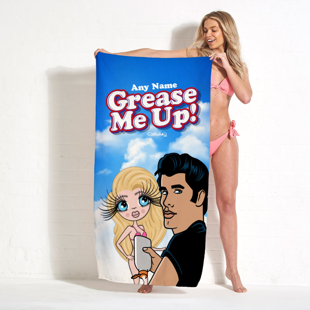 ClaireaBella Grease Me Beach Towel - Image 1