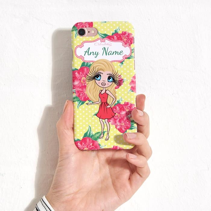 ClaireaBella Personalized Lemon Floral Phone Case - Image 4