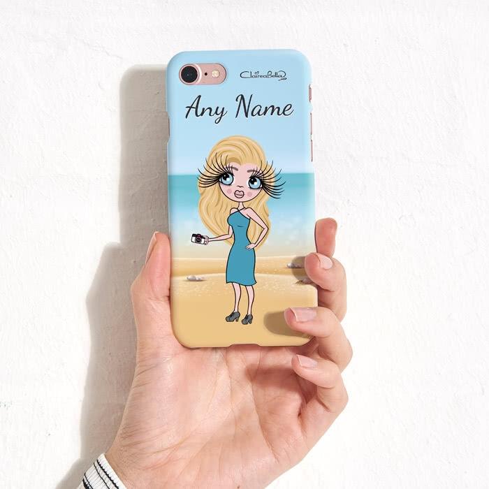 ClaireaBella Personalized Beach Print Phone Case - Image 5