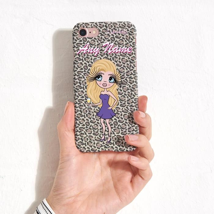 ClaireaBella Personalized Leopard Print Phone Case - Image 7