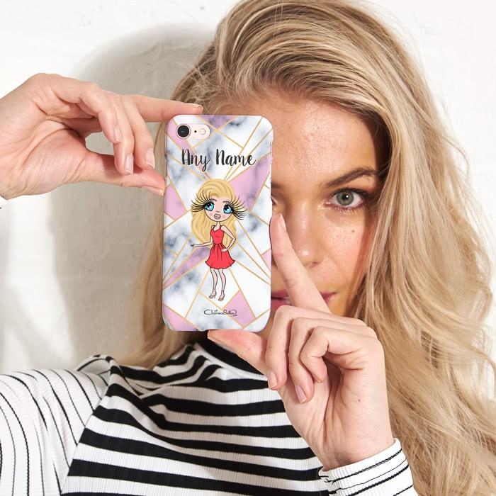 ClaireaBella Personalized Geo Phone Case - Image 2