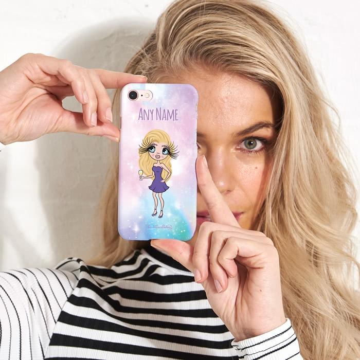 ClaireaBella Personalized Unicorn Colors Phone Case - Image 3
