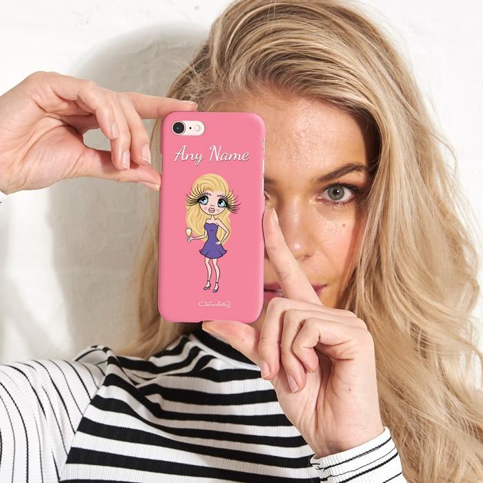 ClaireaBella Personalized Pink Phone Case - Image 3
