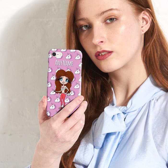 ClaireaBella Personalized Unicorn Emoji Phone Case - Image 1