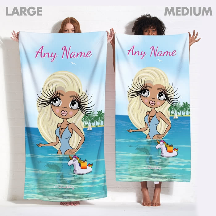 ClaireaBella Seaside Cocktails Beach Towel - Image 9