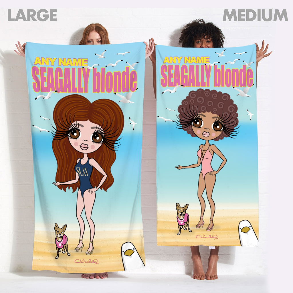 ClaireaBella Seagully Blonde Beach Towel - Image 4