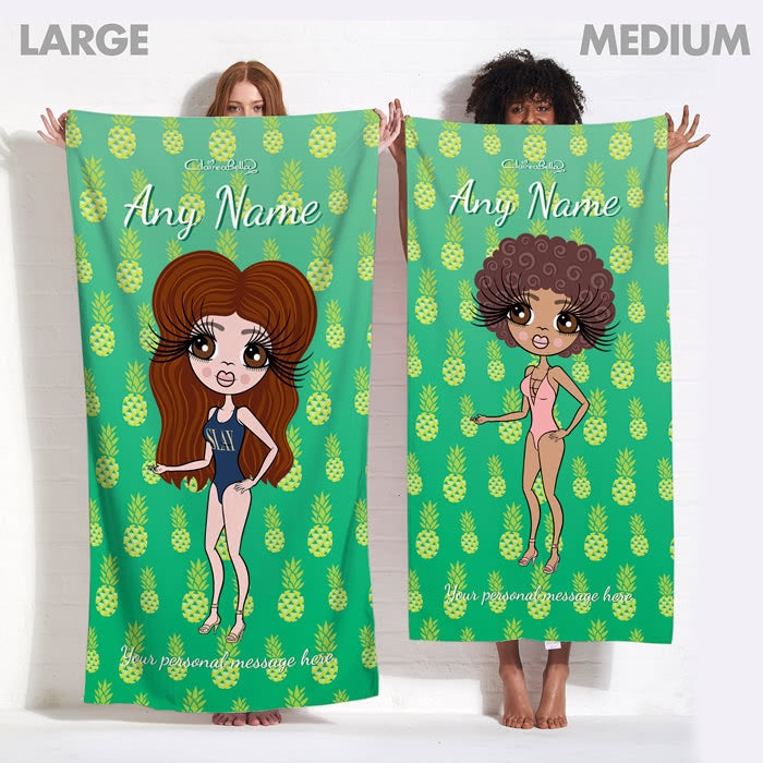 ClaireaBella Pineapple Beach Towel - Image 13