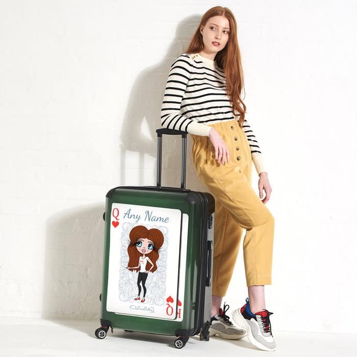 ClaireaBella Queen of Hearts Suitcase - Image 3