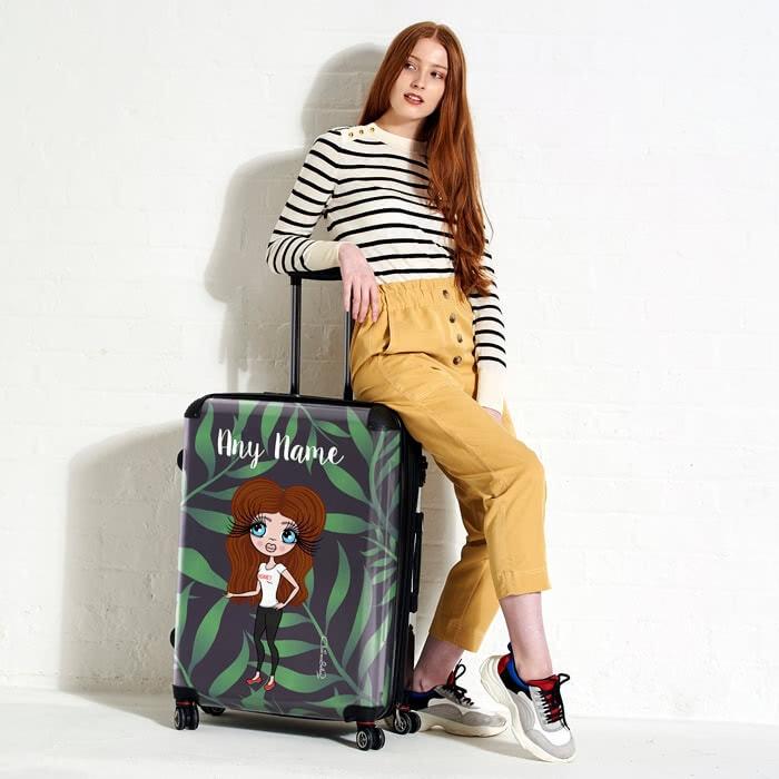 ClaireaBella Tropical Suitcase - Image 3