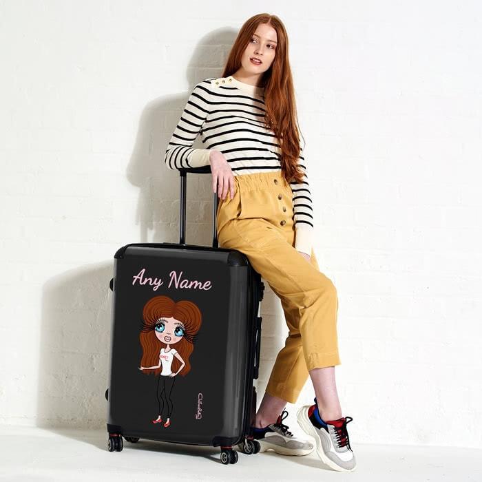 ClaireaBella Black Suitcase - Image 1