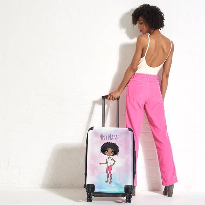 ClaireaBella Unicorn Colors Suitcase - Image 0