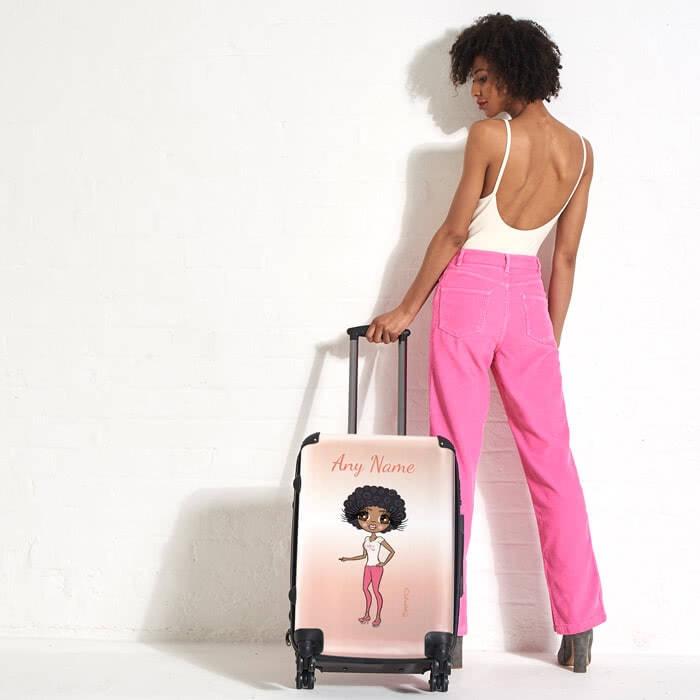 ClaireaBella Blush Suitcase - Image 1