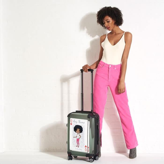 ClaireaBella Queen of Hearts Suitcase - Image 2