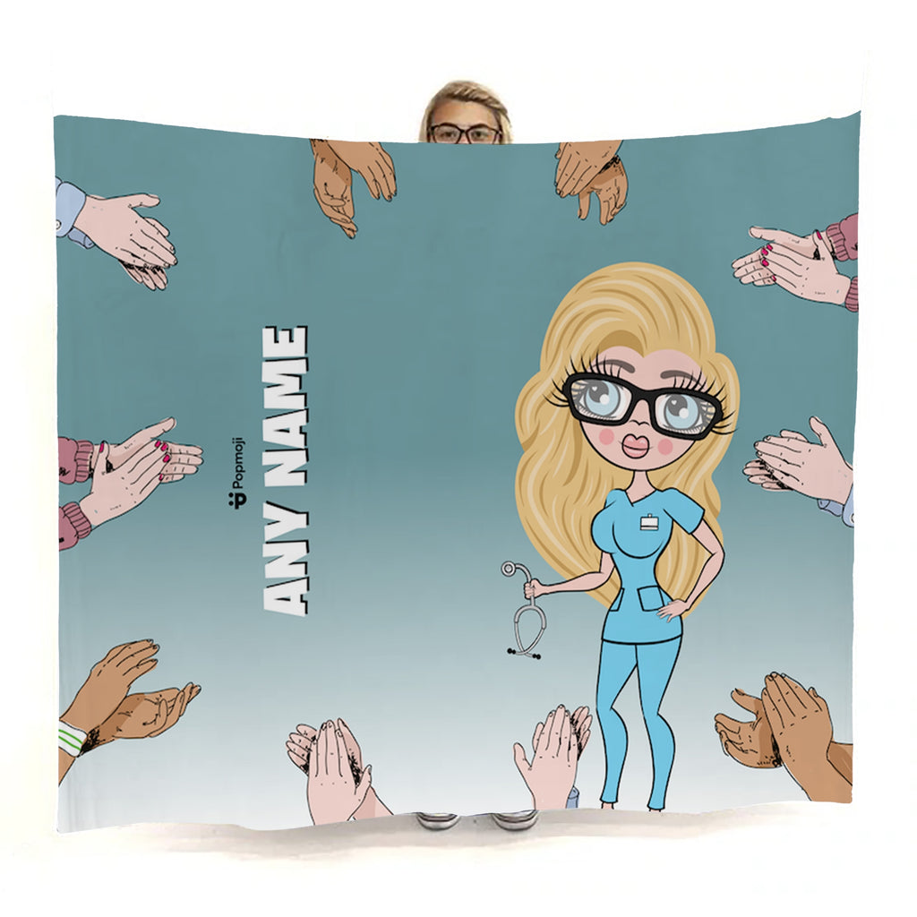 Womens Hero Applause Fleece Blanket - Image 1