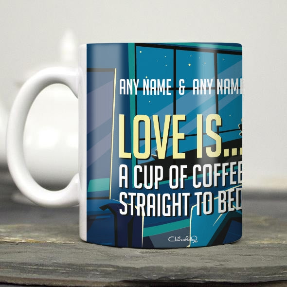 Multi Character Couples Love Is Mug - Image 2