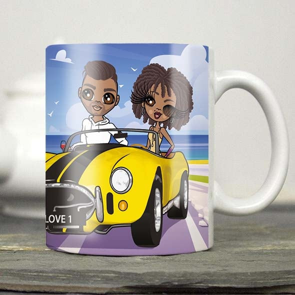 Multi Character Couples You Drive Me Crazy Mug - Image 1