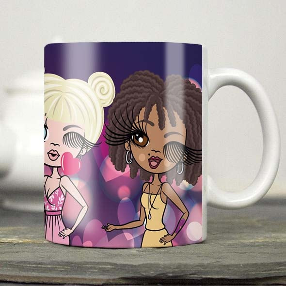 Multi Character CB Sisters Mug - Image 1