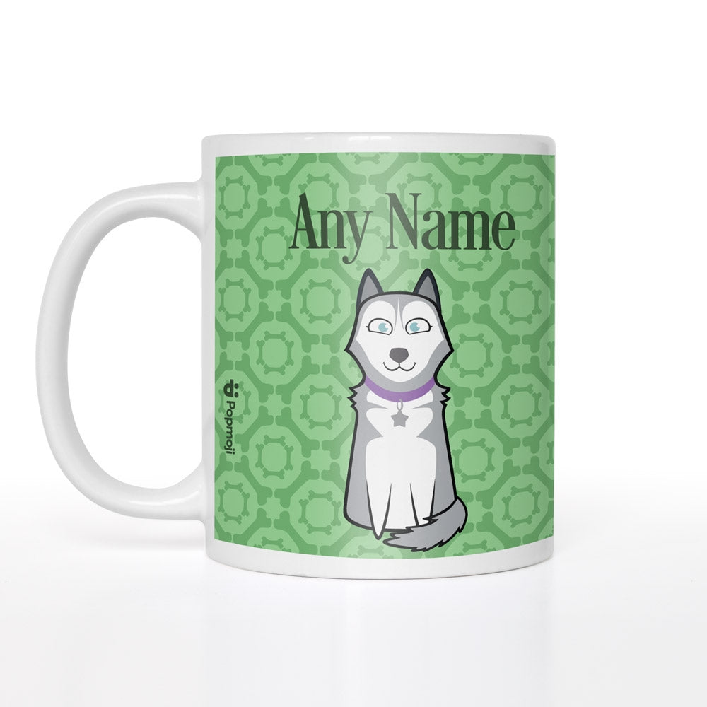 Personalized Dog Bone Pattern Mug - Image 1