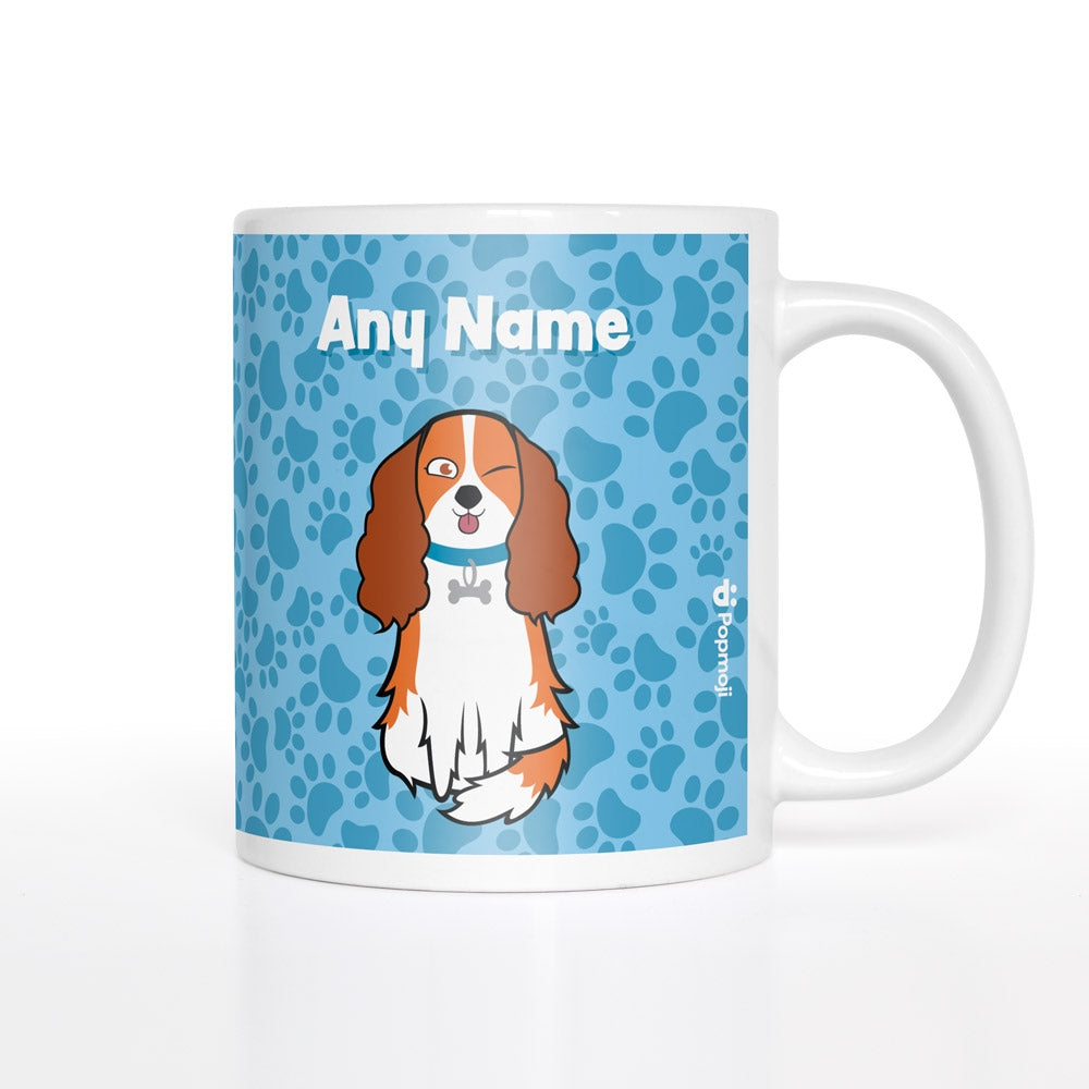 Personalized Dog Paw Pattern Mug - Image 2