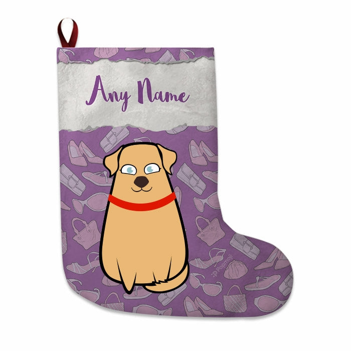 Dogs Personalized Christmas Stocking - Fahionista - Image 1