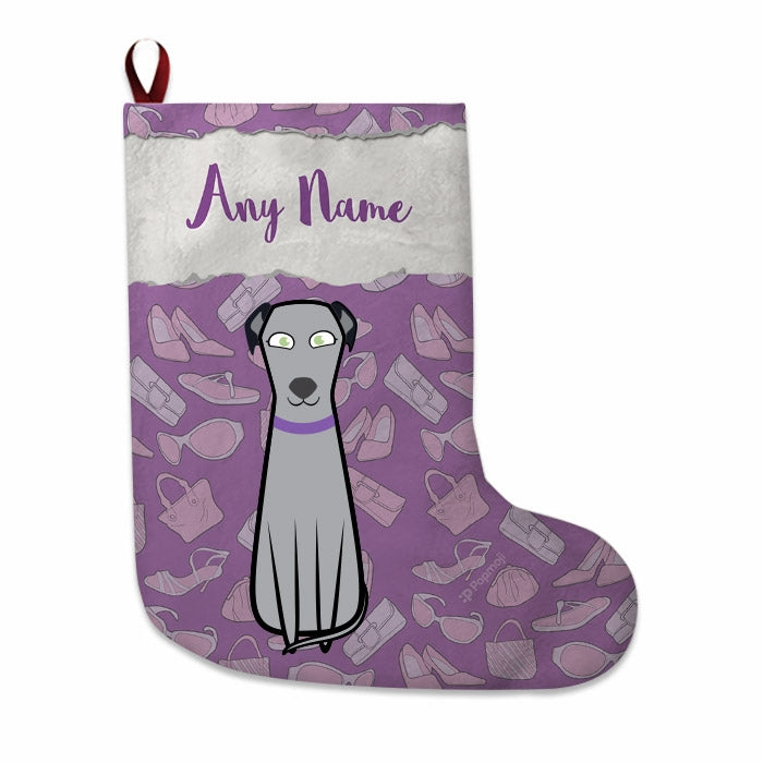 Dogs Personalized Christmas Stocking - Fahionista - Image 2