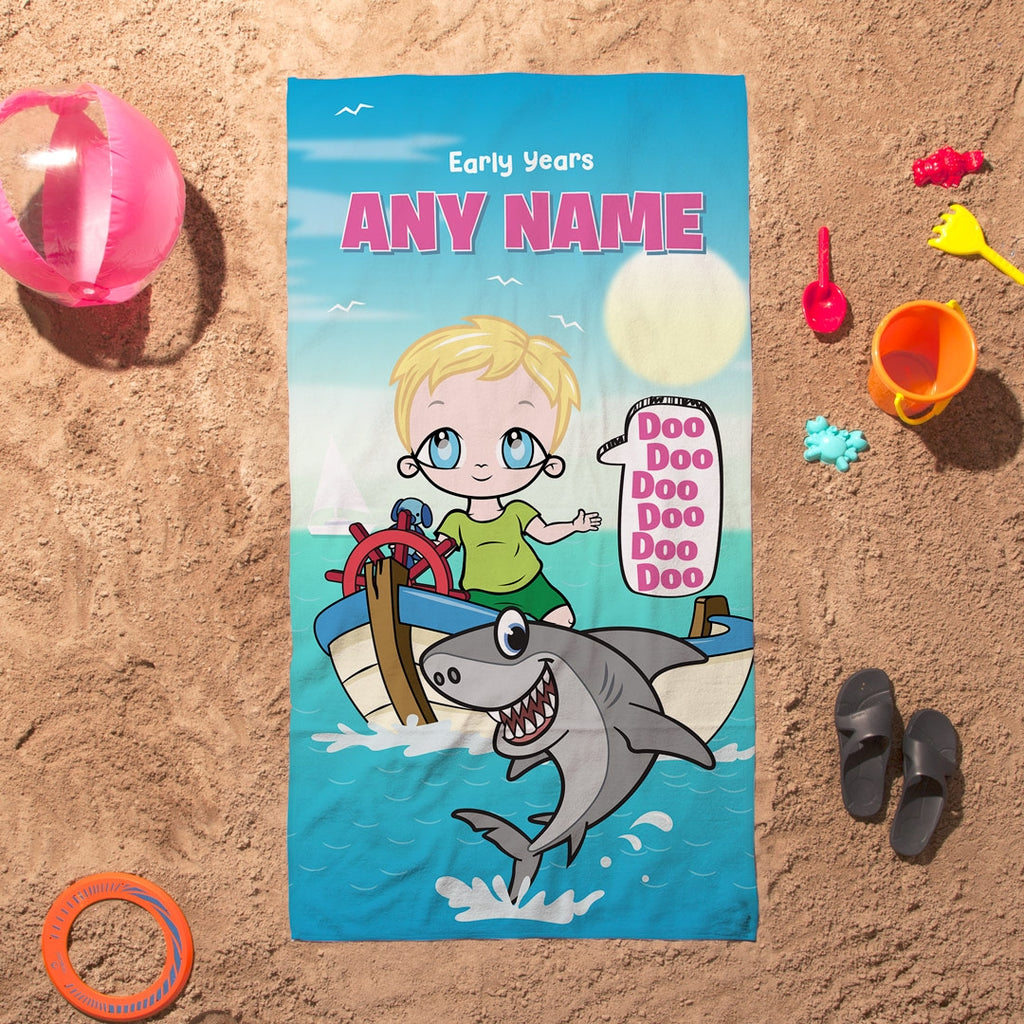 Early Years Baby Shark Beach Towel - Image 1