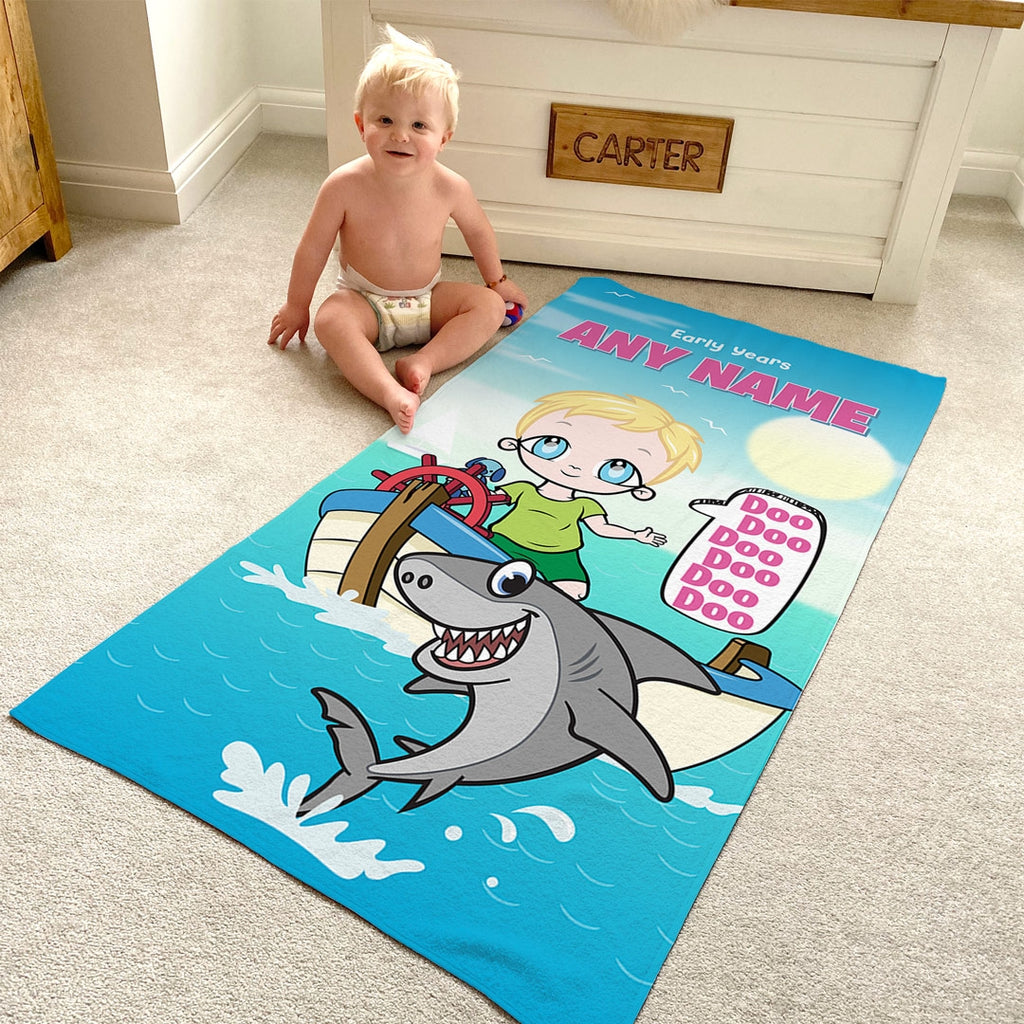 Early Years Baby Shark Beach Towel - Image 3