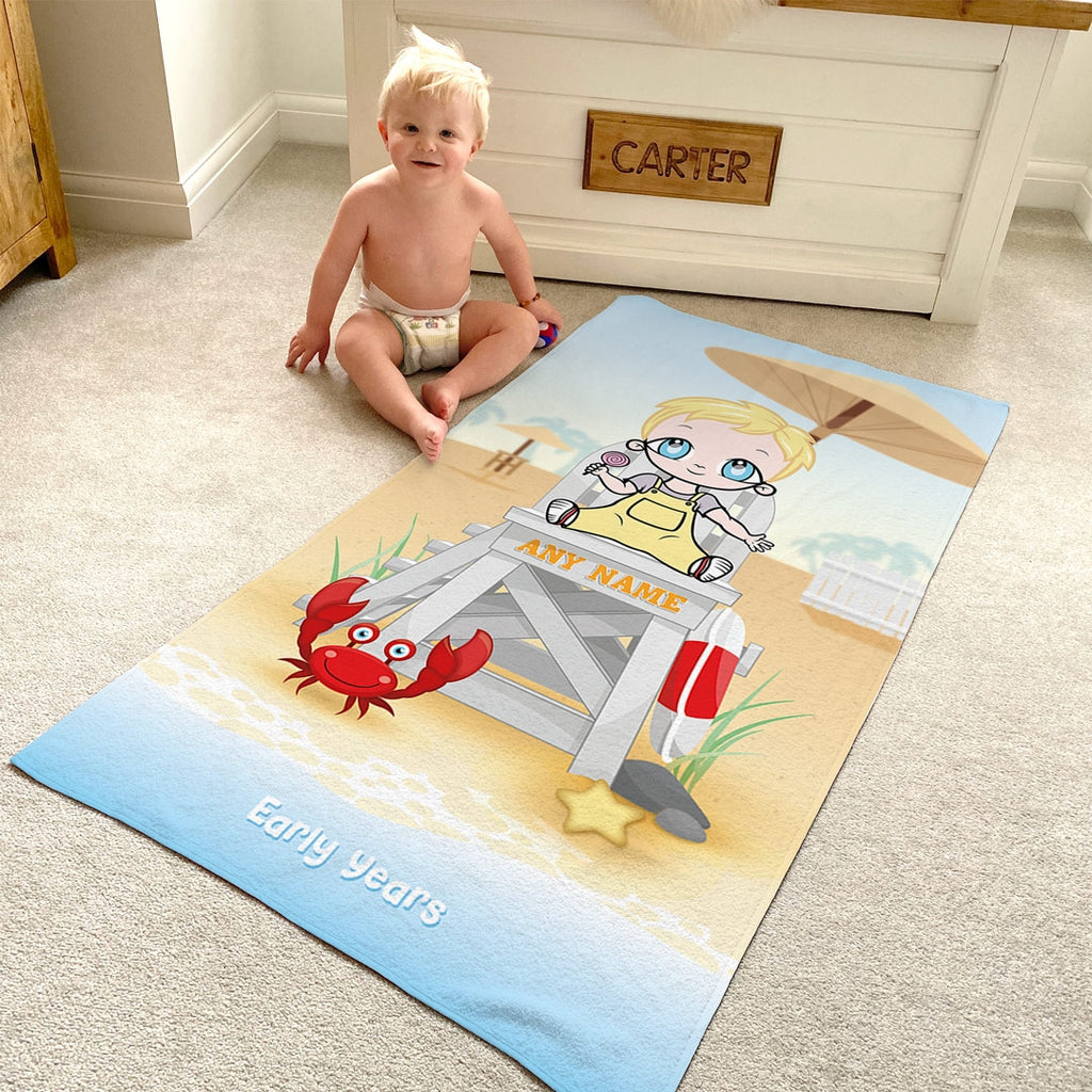 Early Years Life Guard Beach Towel - Image 3