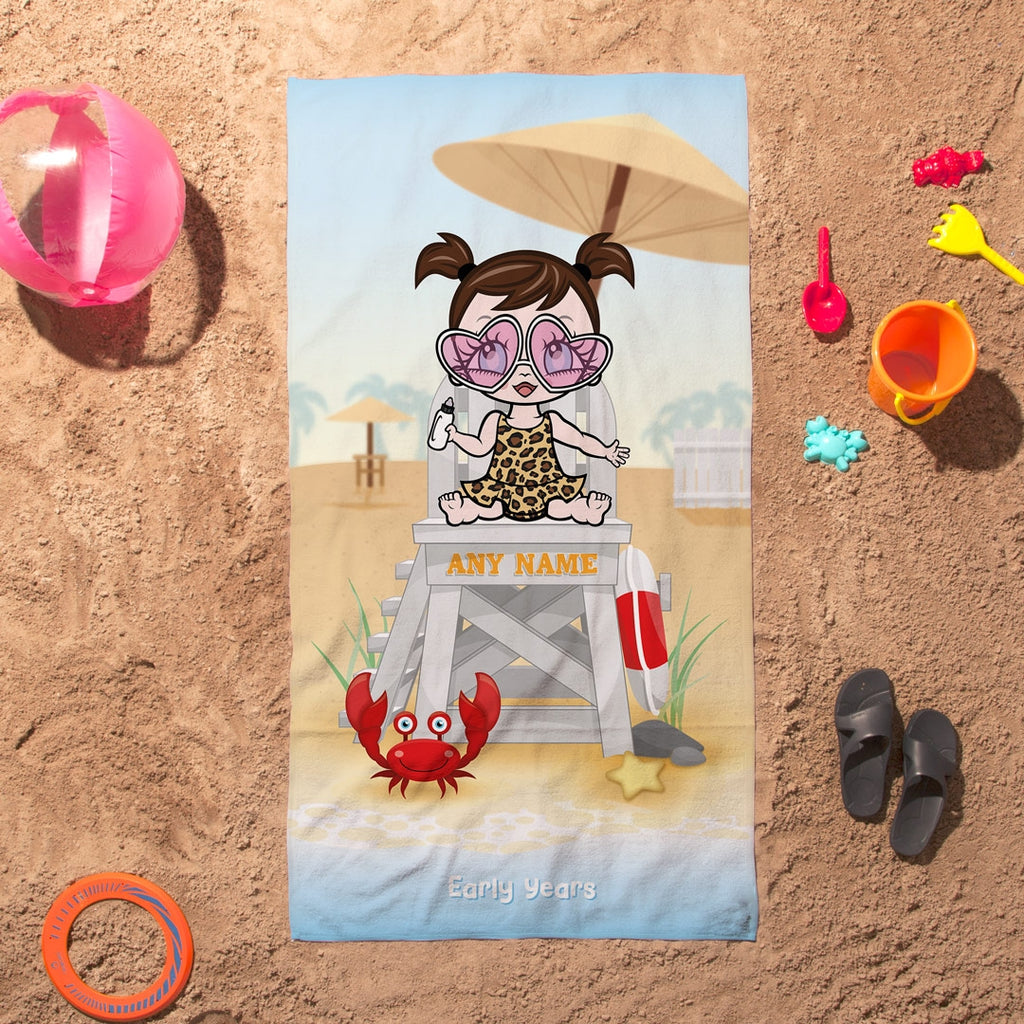 Early Years Life Guard Beach Towel - Image 1