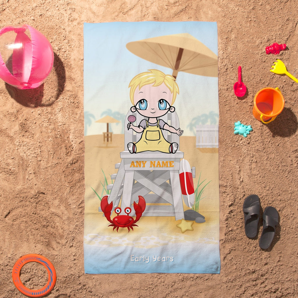 Early Years Life Guard Beach Towel - Image 5