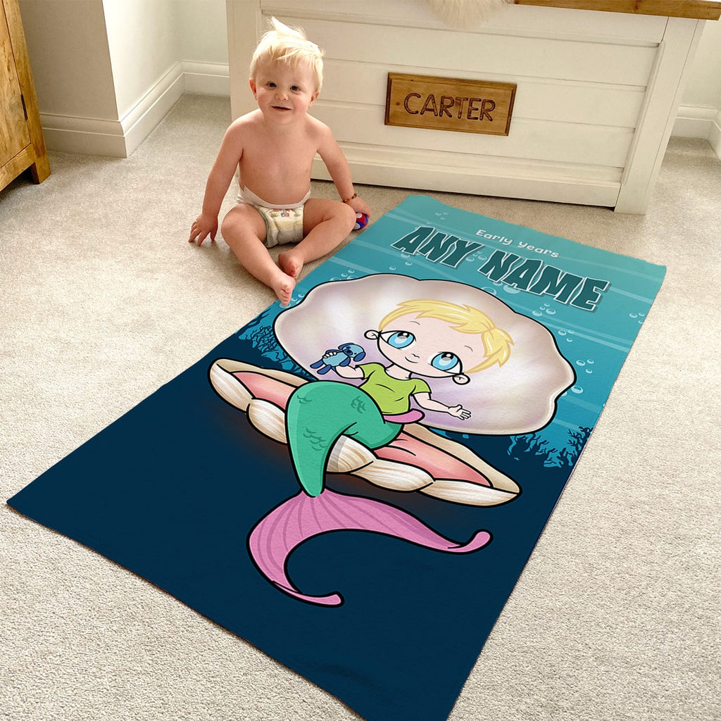 Early Years Mermaid Beach Towel - Image 3