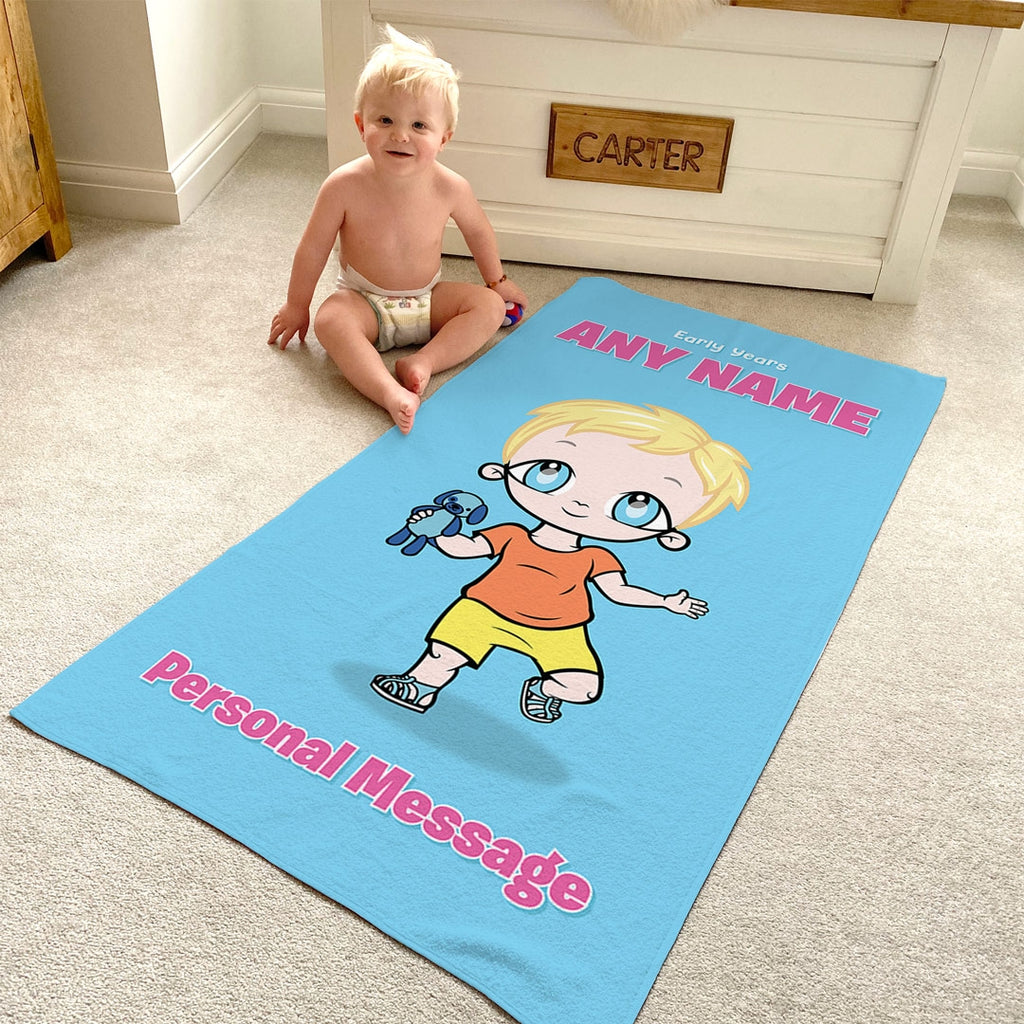 Early Years Blue Beach Towel - Image 3