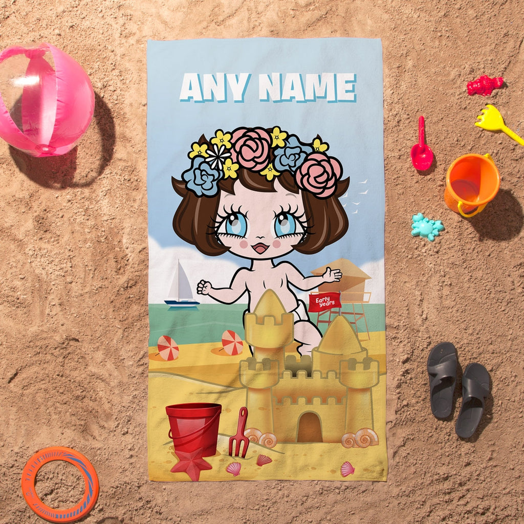 Early Years Sandcastle Fun Beach Towel - Image 3