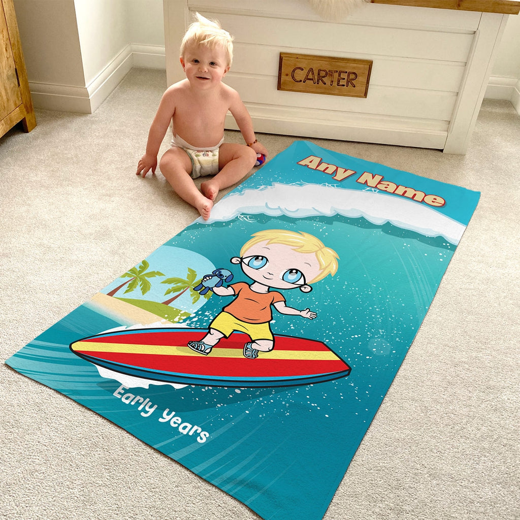 Early Years Surfing Beach Towel - Image 3