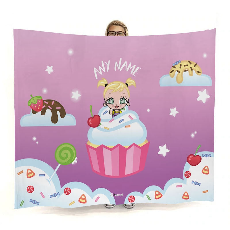 Babies Cupcake Fun Fleece Blanket - Image 1