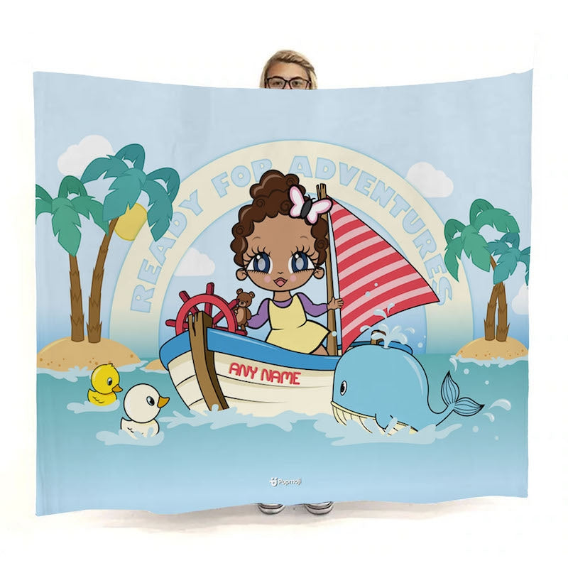 Babies Sailing Adventurer Fleece Blanket - Image 1