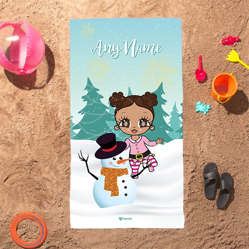 Early Years Snow Fun Beach Towel - Image 2