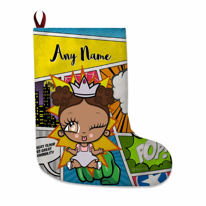 Babies Personalized Christmas Stocking - Comic Book - Image 4