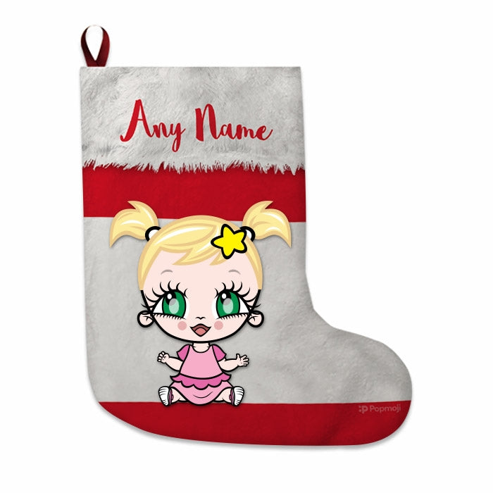 Babies Personalized Christmas Stocking - Peruvian Flag - Image 3