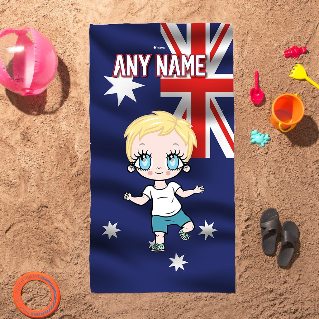 Early Years Australia Flag Beach Towel - Image 2