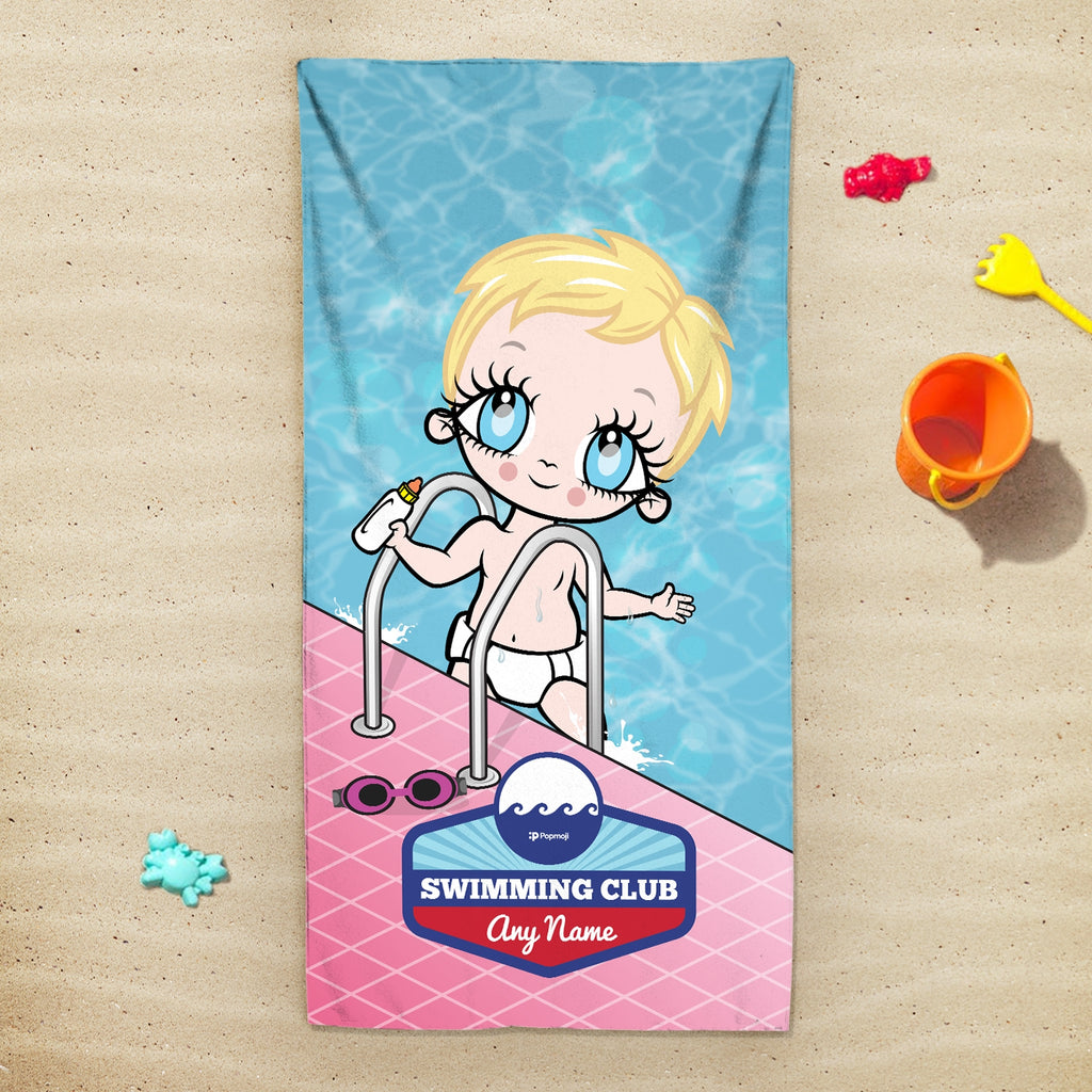 Early Years Personalized Poolside Swimming Towel - Image 1