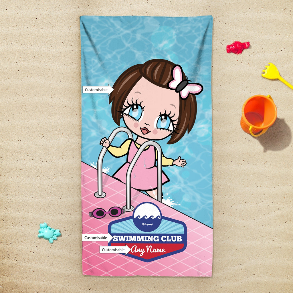 Early Years Personalized Poolside Swimming Towel - Image 3